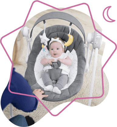 Altalena Confort Babymoov con adattatore incluso in Sdraiette e dondolini Centro Bimbo - Siderno, commercioVirtuoso.it
