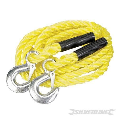 Corda per trainare da 4 m x 14 mm 2 tonnellate ganci acciaio Prezzo Silverline in Funi di traino Eternal Brico - Ariano Irpino, commercioVirtuoso.it