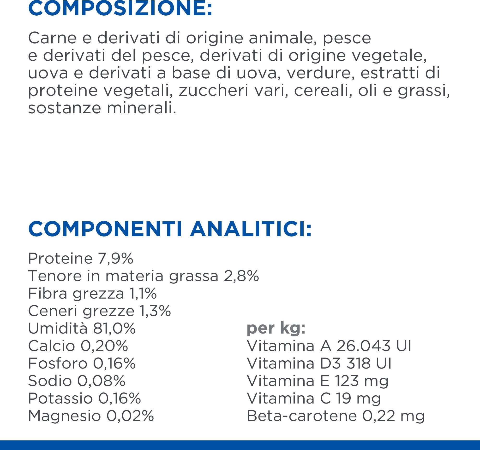 Hill's Sterilised umido Gatti Adulti trota 85 gr in Secco 101 Market - Poggibonsi, commercioVirtuoso.it
