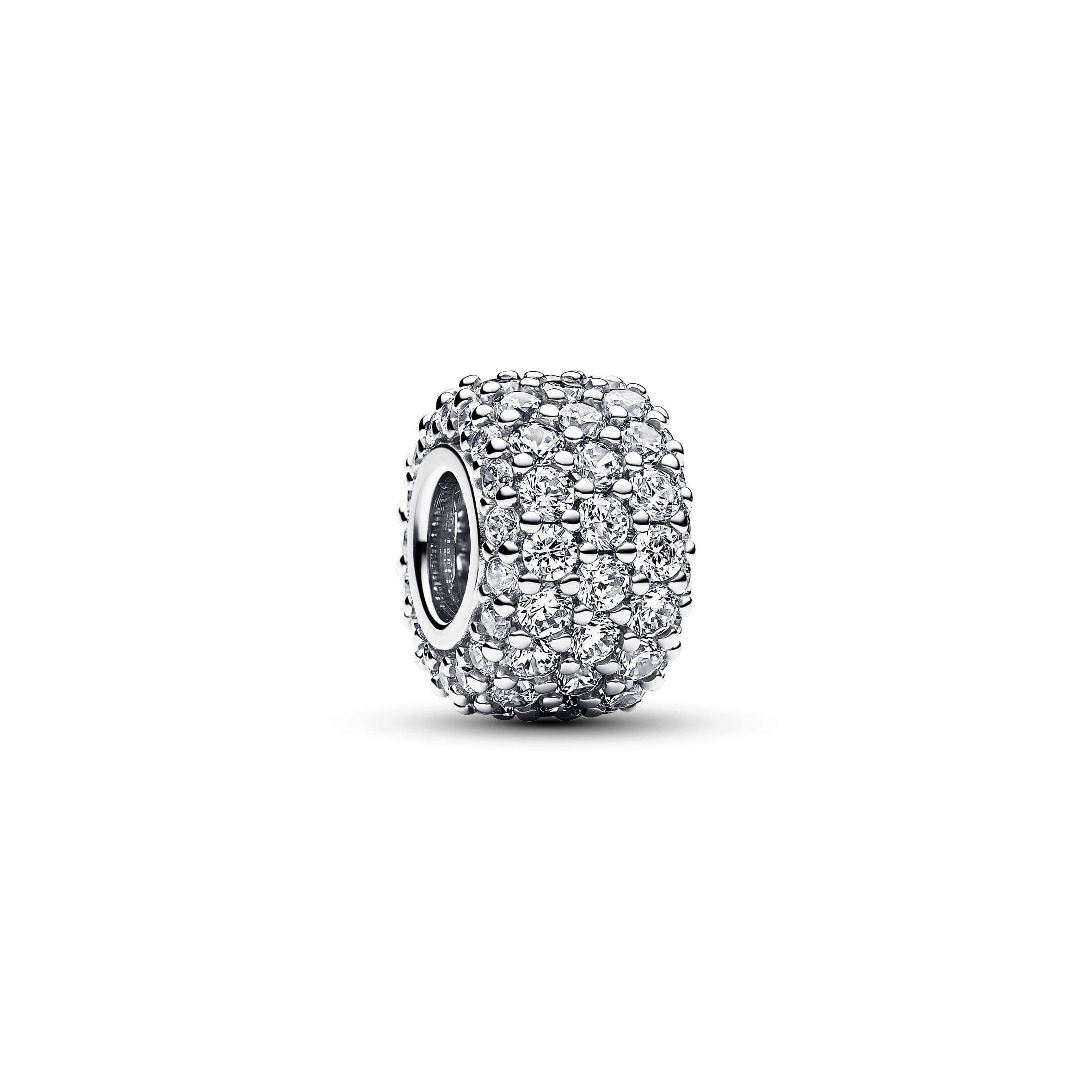 Pandora - Charm Pavè Fascia Tripla