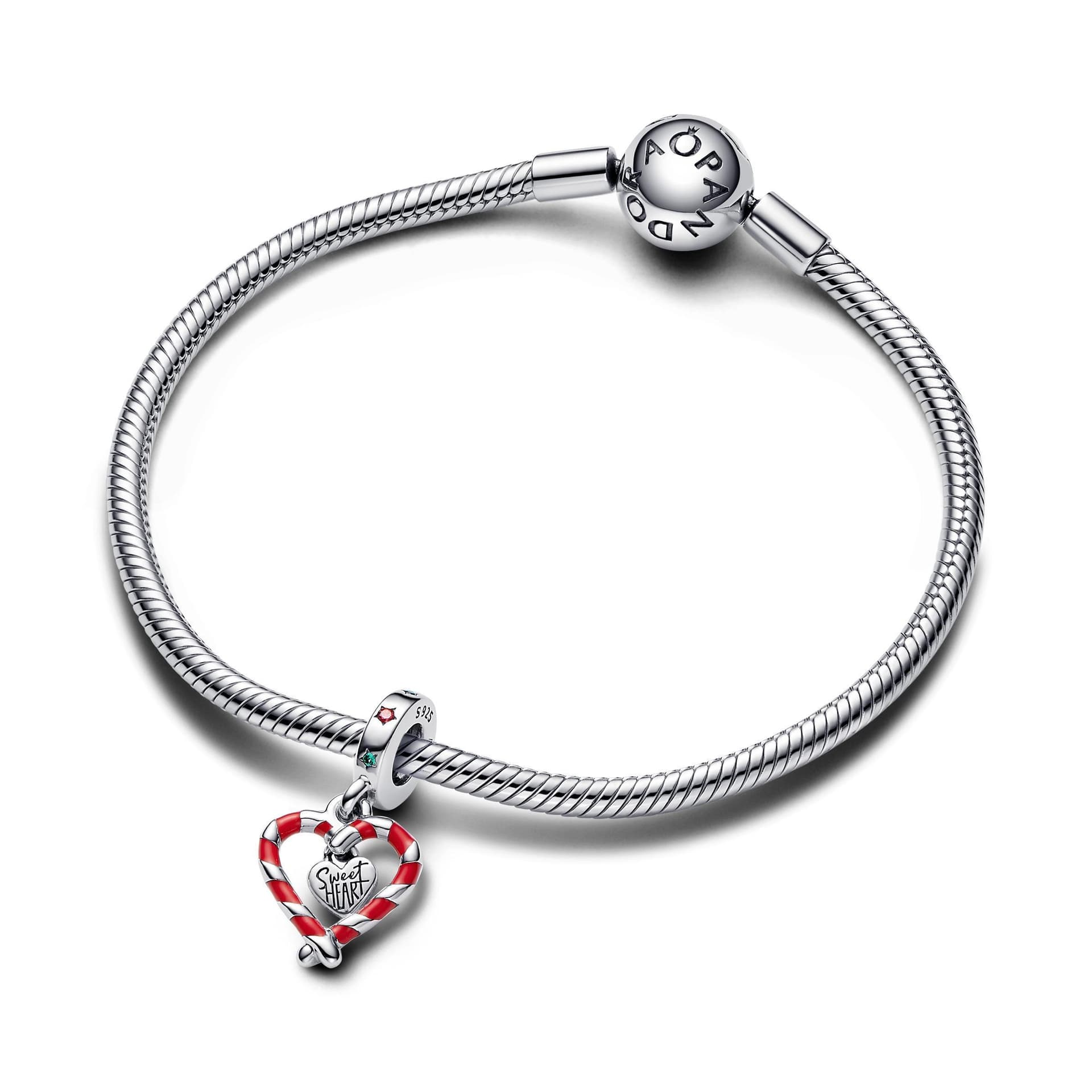 Pandora - Charm Pendente "Sweet Heart“ in Bead Charm Alba Gioielli - Casoria, commercioVirtuoso.it