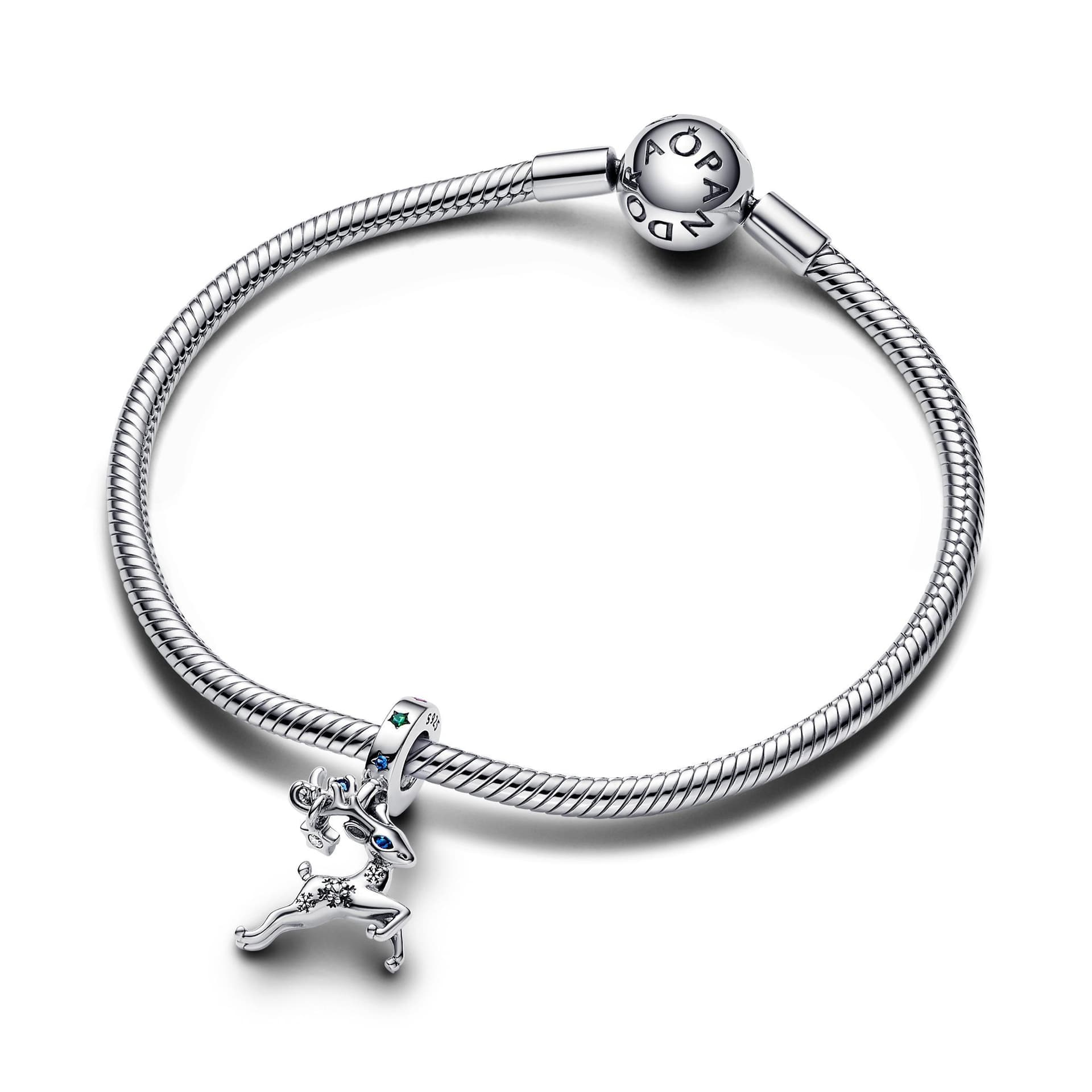 Pandora - Charm Pendente Renna in Bead Charm Alba Gioielli - Casoria, commercioVirtuoso.it