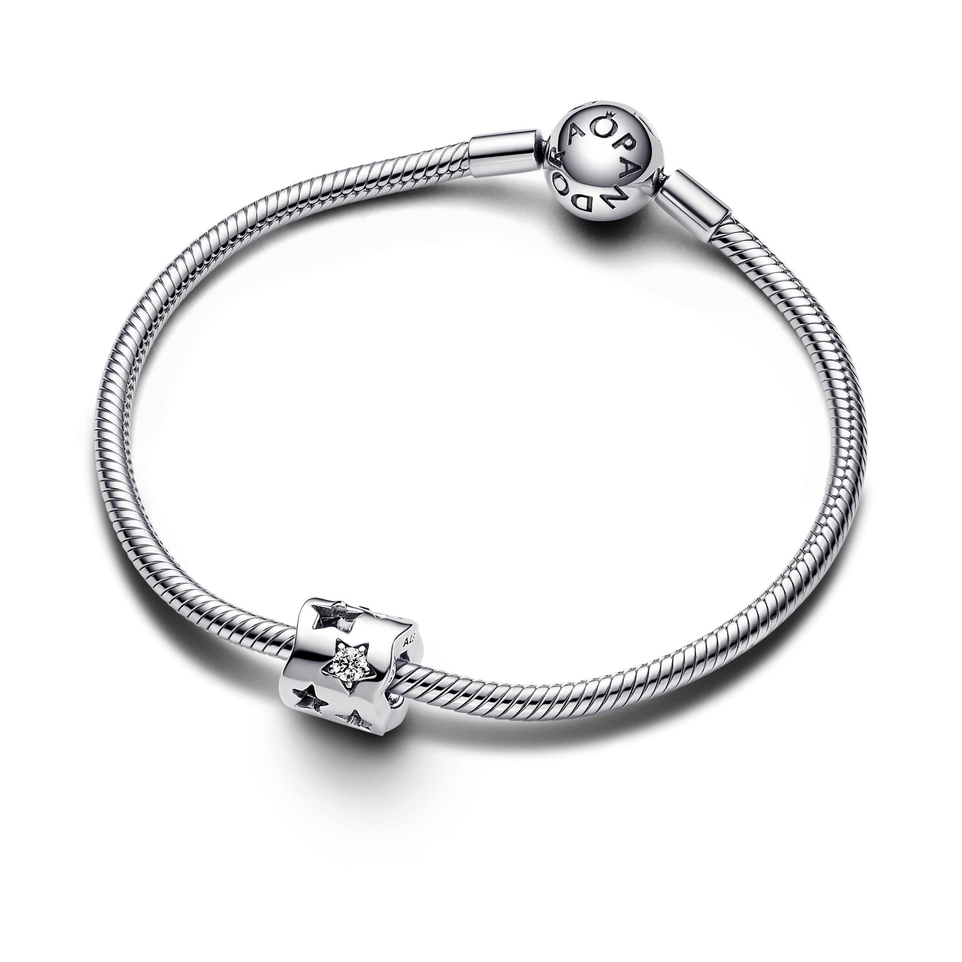 Pandora - Clip Stelle Asimmetriche in Bead Charm Alba Gioielli - Casoria, commercioVirtuoso.it