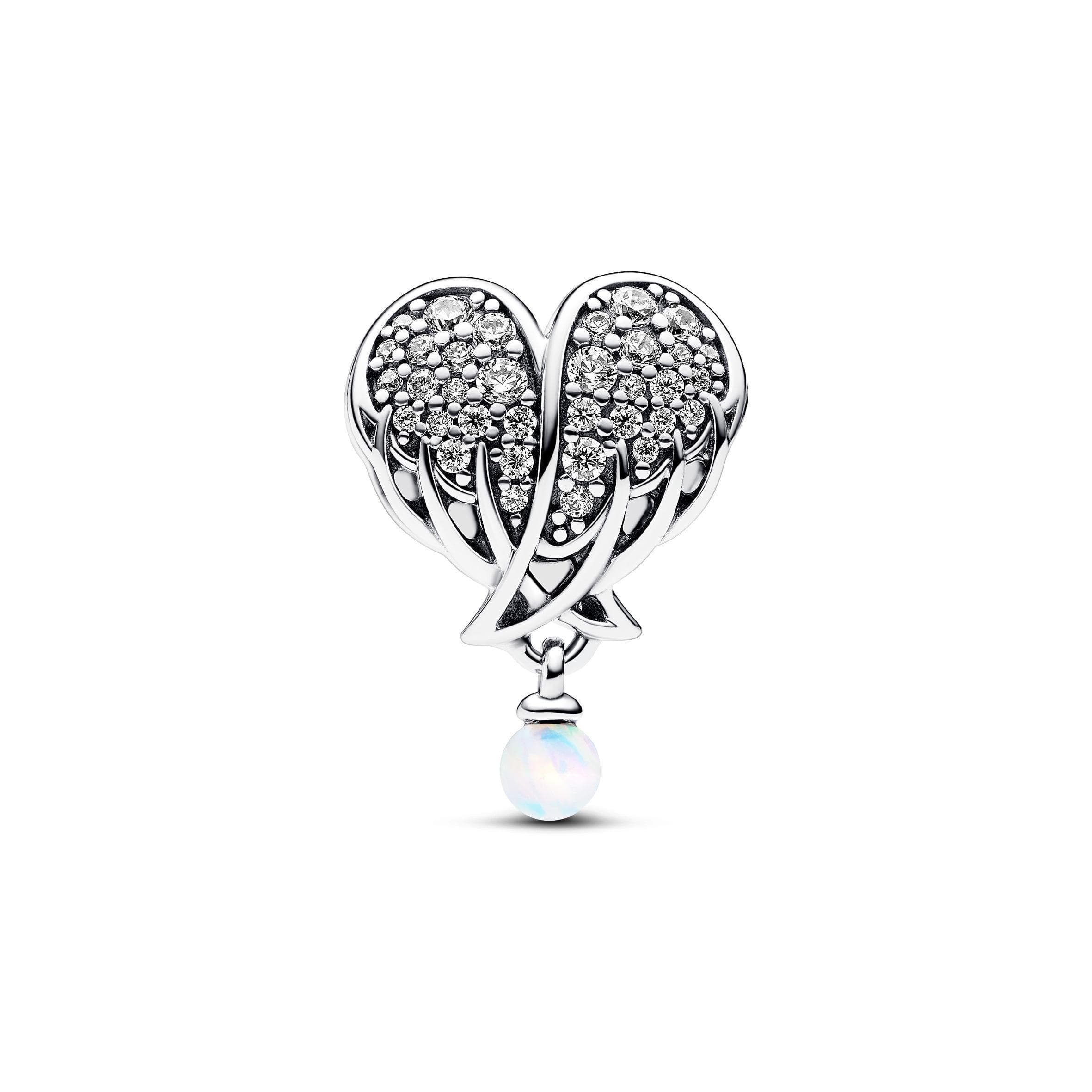 Pandora - Charm Cuore Ali d'Angelo in Bead Charm Alba Gioielli - Casoria, commercioVirtuoso.it