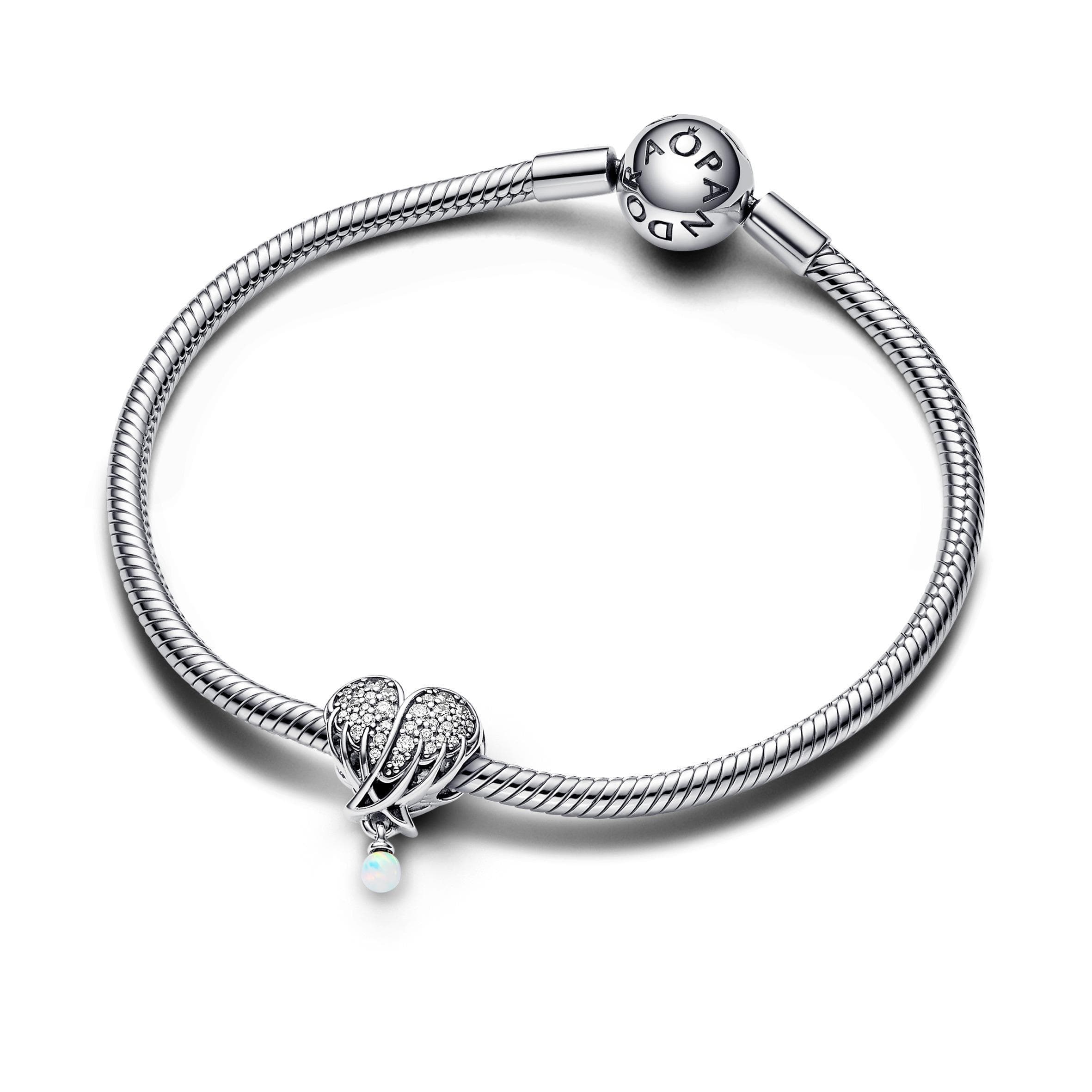Pandora - Charm Cuore Ali d'Angelo in Bead Charm Alba Gioielli - Casoria, commercioVirtuoso.it