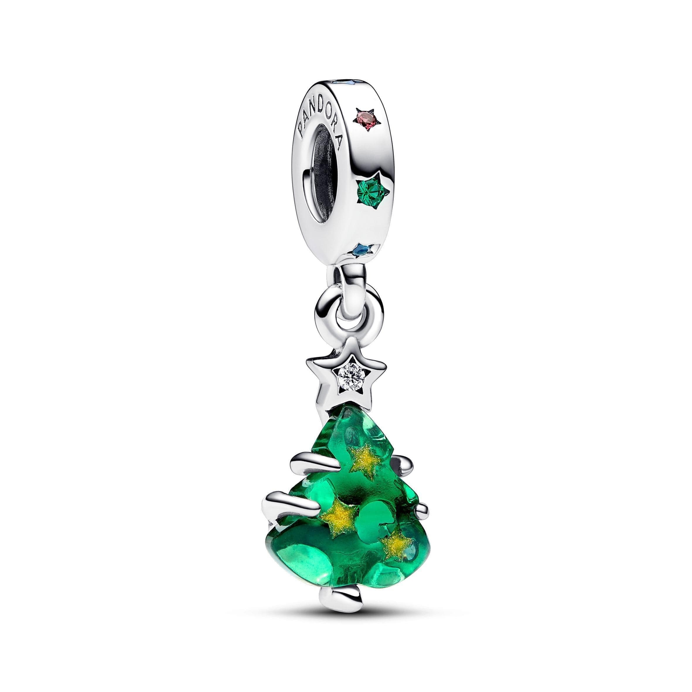 Pandora - Charm Pendente Albero di Natale con Stelle