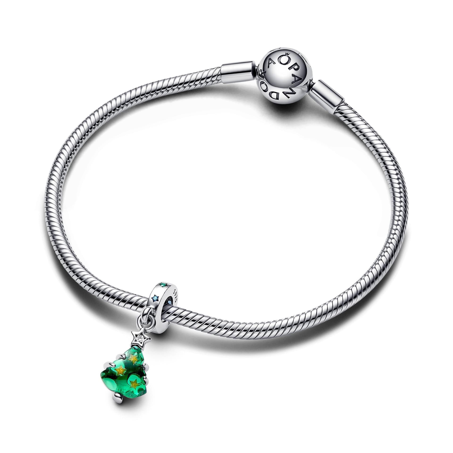 Pandora - Charm Pendente Albero di Natale con Stelle in Bead Charm Alba Gioielli - Casoria, commercioVirtuoso.it