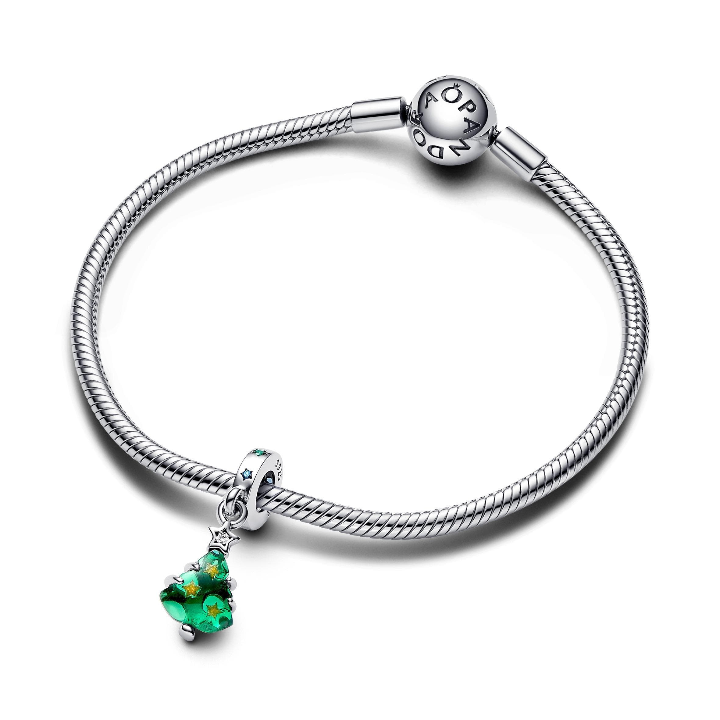 Pandora - Charm Pendente Albero di Natale con Stelle in Bead Charm Alba Gioielli - Casoria, commercioVirtuoso.it