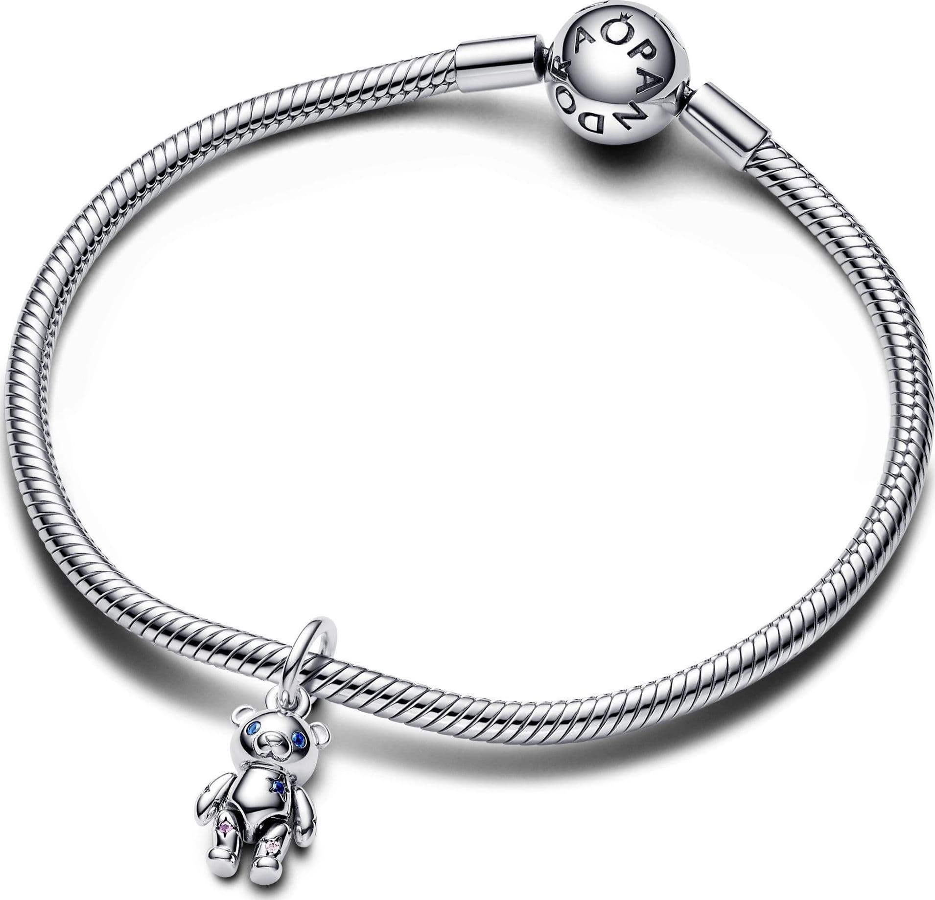 Pandora - Charm Pendente Orsetto Teddy in Bead Charm Alba Gioielli - Casoria, commercioVirtuoso.it