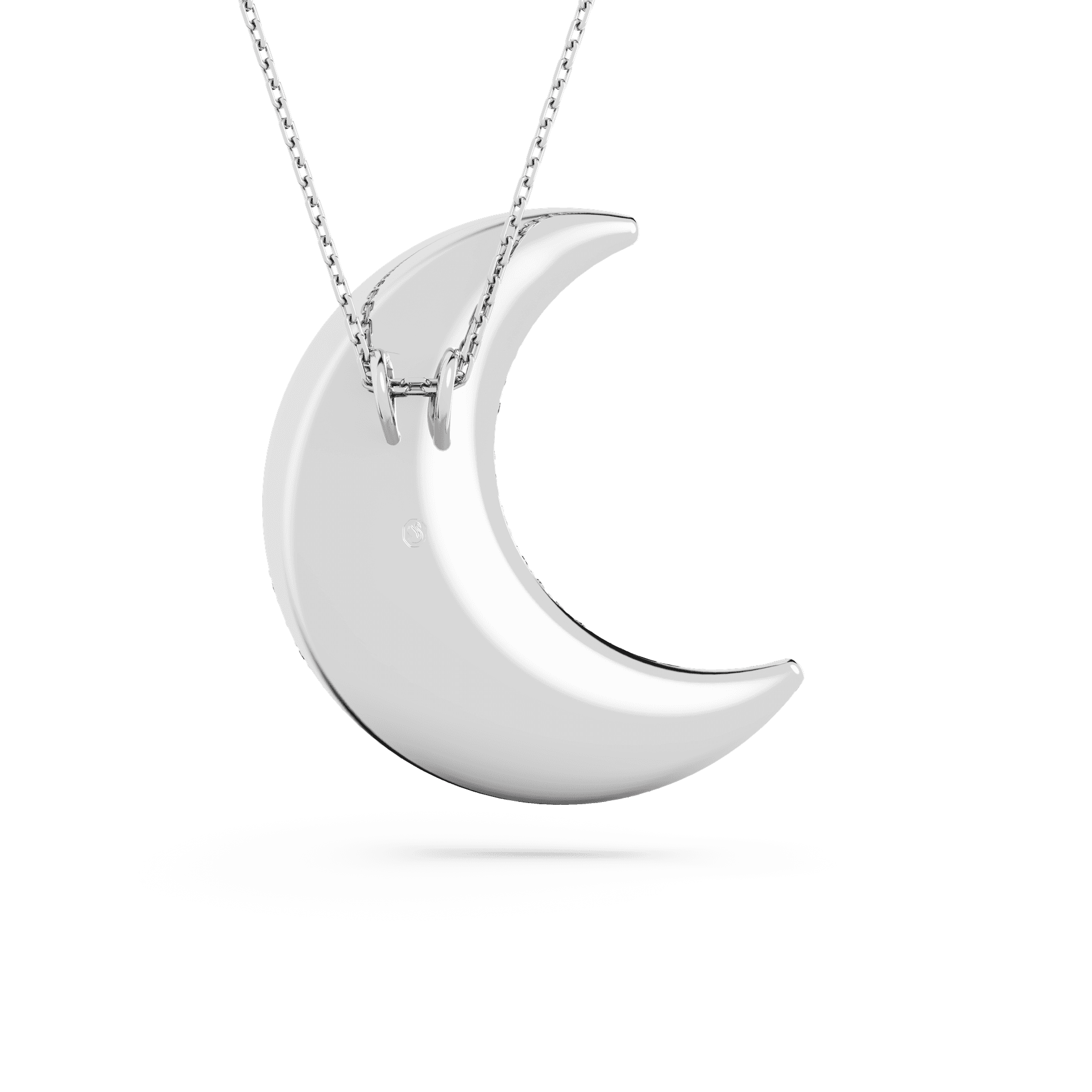 Swarovski Collana con Pendente Sublima Luna, Bianco, Placcato rodio in Collane Alba Gioielli - Casoria, commercioVirtuoso.it