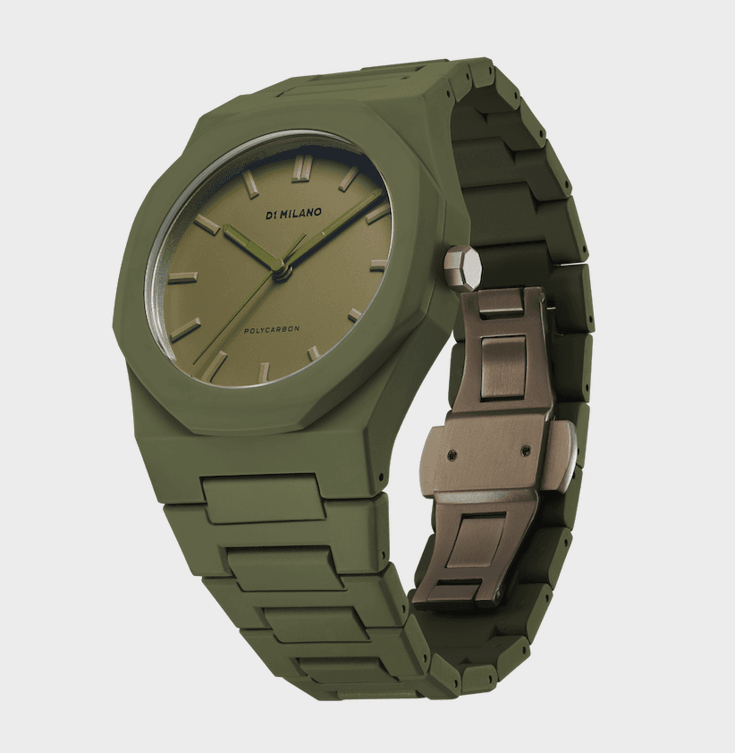 D1 Milano - Orologio Polycarbon Military Green in Orologi da polso Alba Gioielli - Casoria, commercioVirtuoso.it