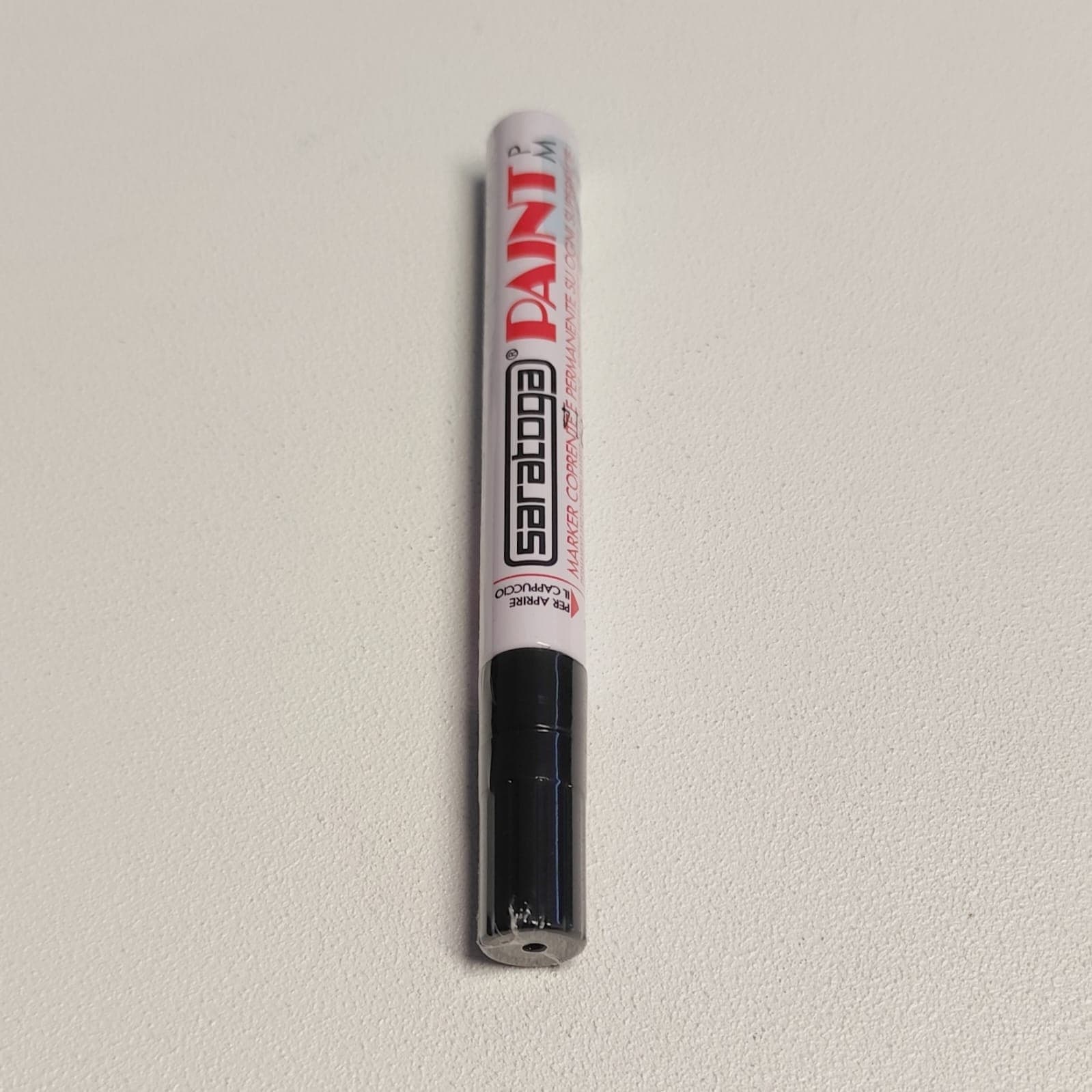 Paint pennarello colore nero punta grossa indelebile coprente permanente su ogni superficie in Pennarelli indelebili e marcatori Aloiserw.com - Altomonte, commercioVirtuoso.it