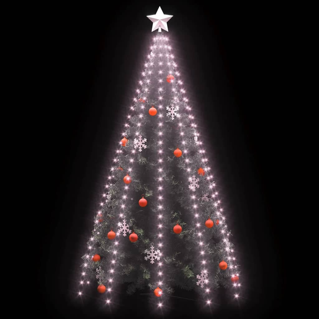 Mantello Natalizio Rete di Luci per Albero di Natale con 300 LED 300 cm in Catene luminose Esplodia - Napoli, commercioVirtuoso.it