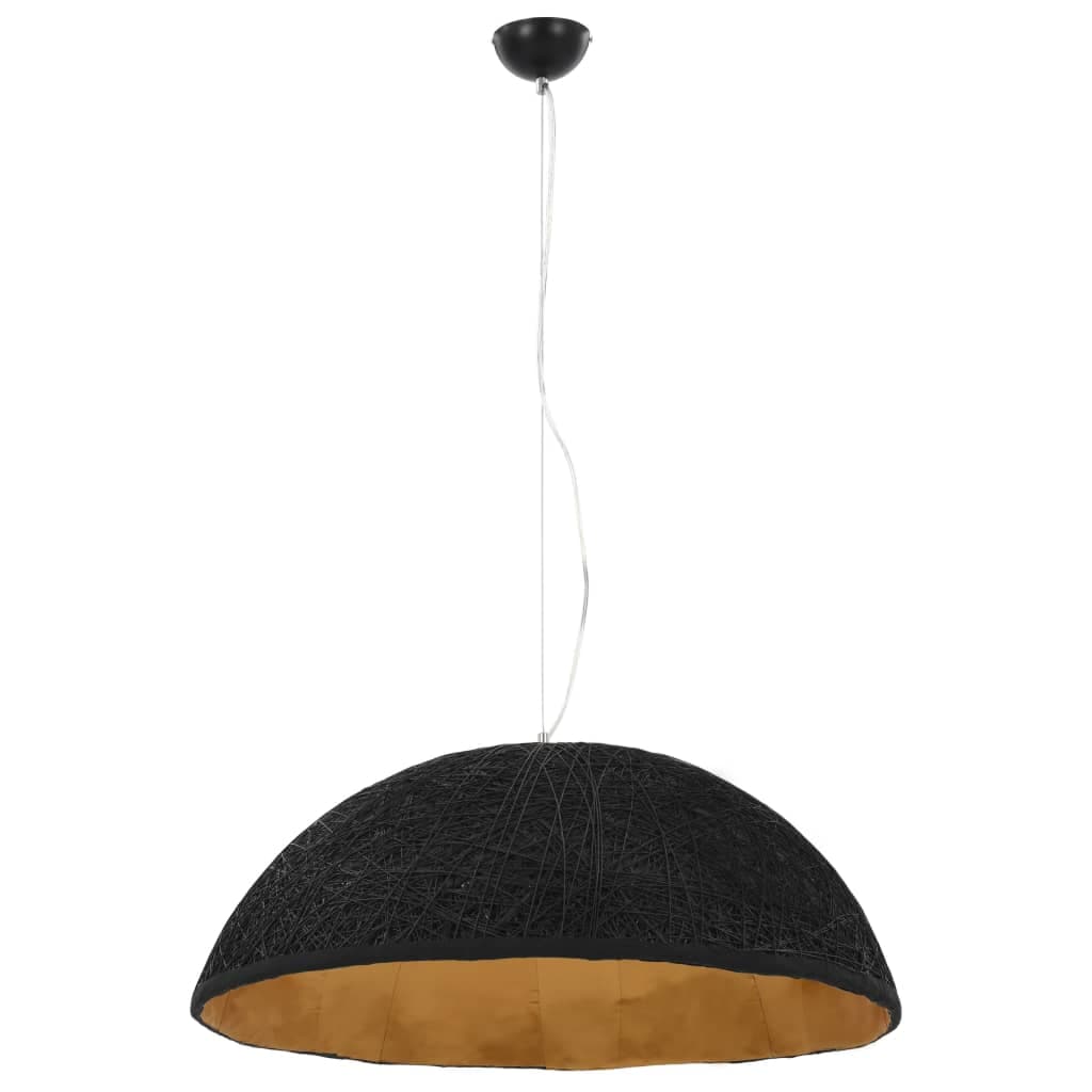 Lampada Lampdario a Sospensione Nera e Oro Diametro 70 cm E27 in Lampade a sospensione Esplodia - Napoli, commercioVirtuoso.it