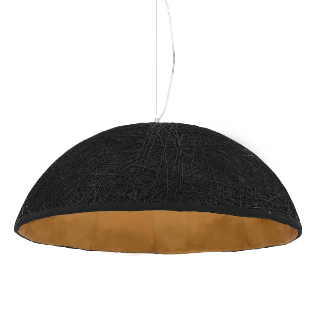 Lampada Lampdario a Sospensione Nera e Oro Diametro 70 cm E27 in Lampade a sospensione Esplodia - Napoli, commercioVirtuoso.it