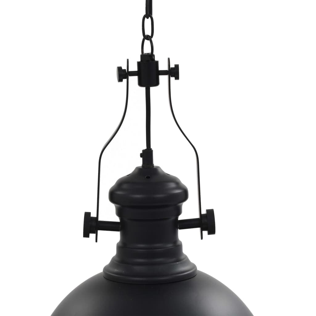 Lampada Lampadario da Soffitto Colore Nera Rotonda Luce E27 in Plafoniere Esplodia - Napoli, commercioVirtuoso.it