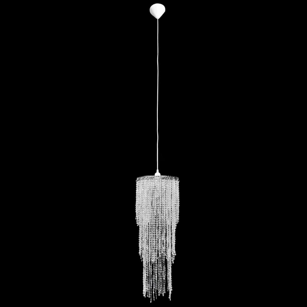 Lampadario Sospeso da Interno in Cristallo 26 x 70 cm Design Classico in Lampadari Esplodia - Napoli, commercioVirtuoso.it