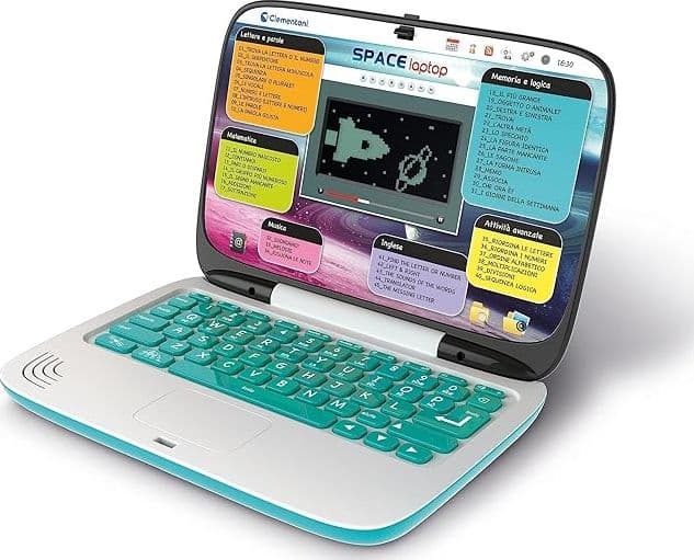 Computer Kid Space Laptop Clementoni - 16426 in prodotto Centro Bimbo - Siderno, commercioVirtuoso.it