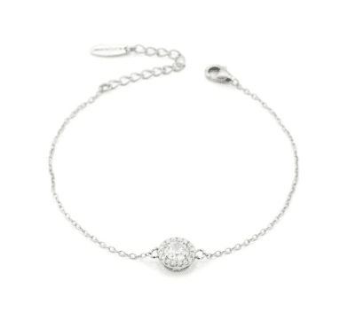 Boccadamo  -  Bracciale con centrale bianco e zirconi