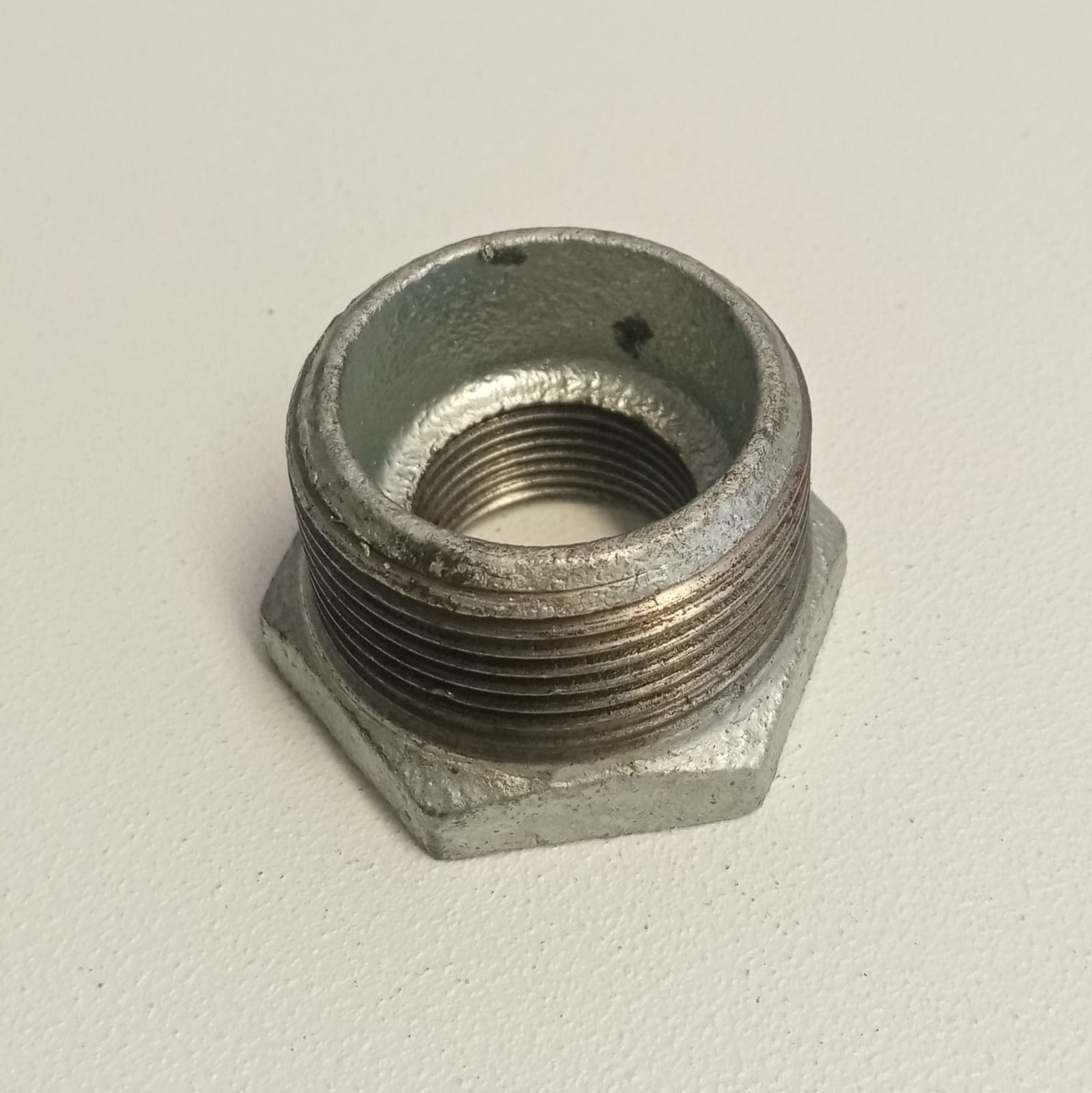 Raccordo MF 2"+1/2 x 2" riduzione ghisa zincata malleabile in Adattatori Aloiserw.com - Altomonte, commercioVirtuoso.it