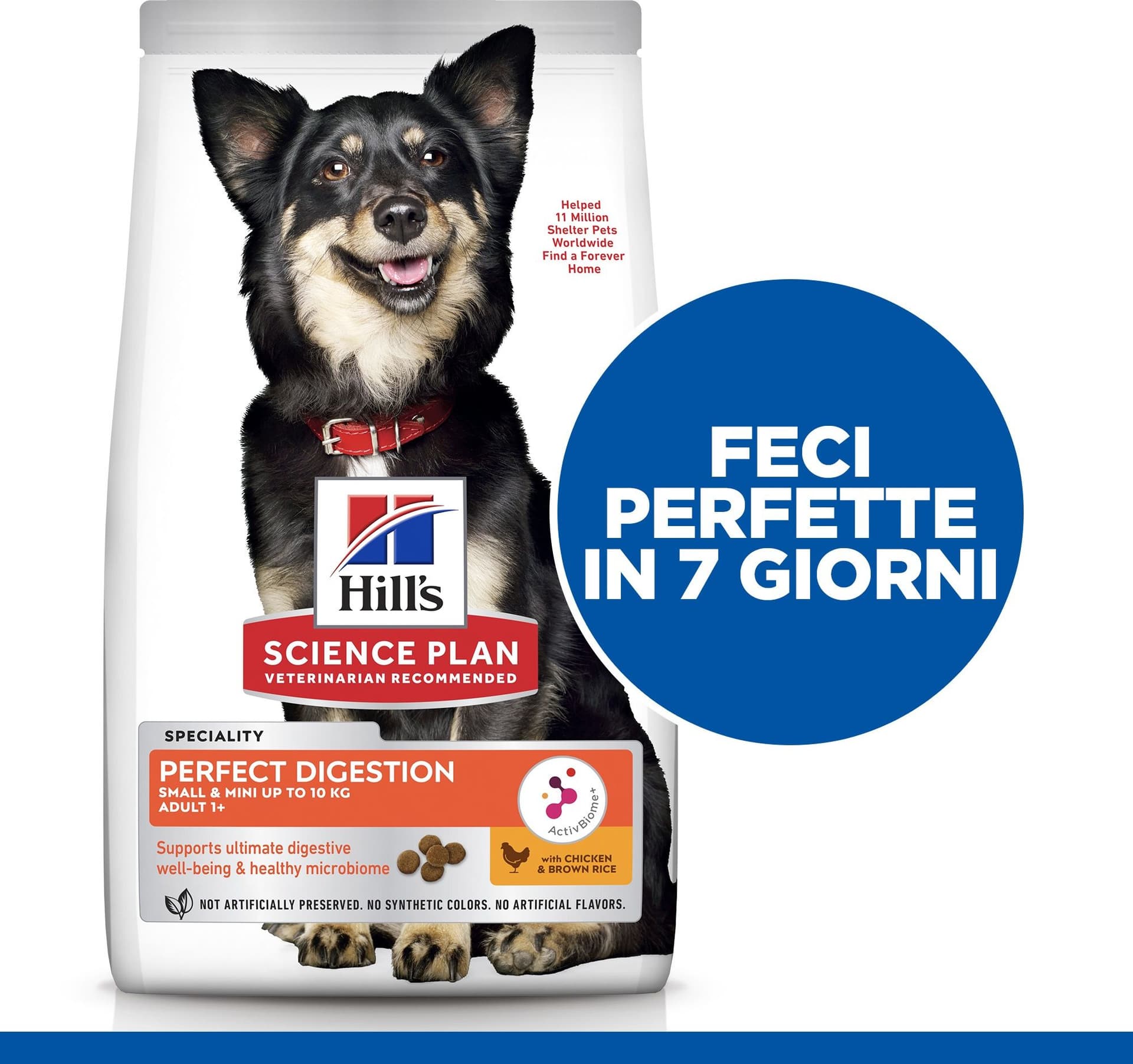 Hill's Perfect Digestion secco Cani Adulti Mini pollo 1,5 kg in Secco 101 Market - Poggibonsi, commercioVirtuoso.it