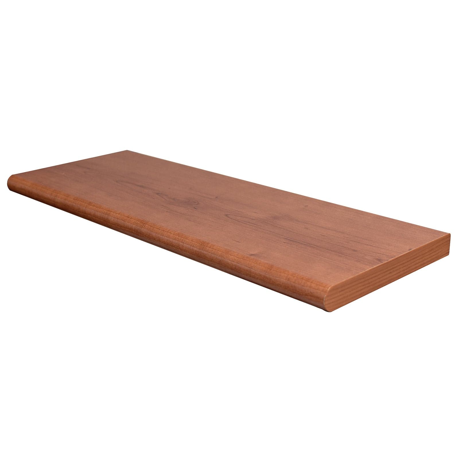 Mensola da muro sospesa in legno con bordo arrotondato fissaggio con tasselli a scomparsa in Mensole da muro La Zappa - Altamura, commercioVirtuoso.it