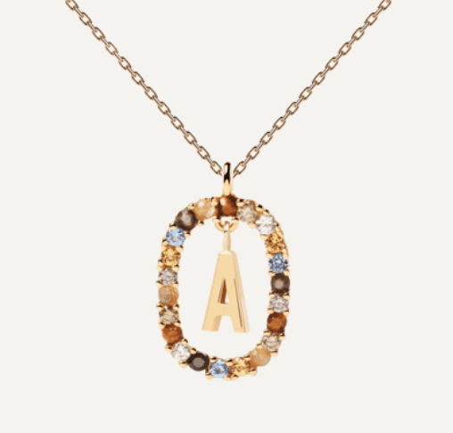 PDPaola - COLLANA CON LETTERA A in Collane Alba Gioielli - Casoria, commercioVirtuoso.it