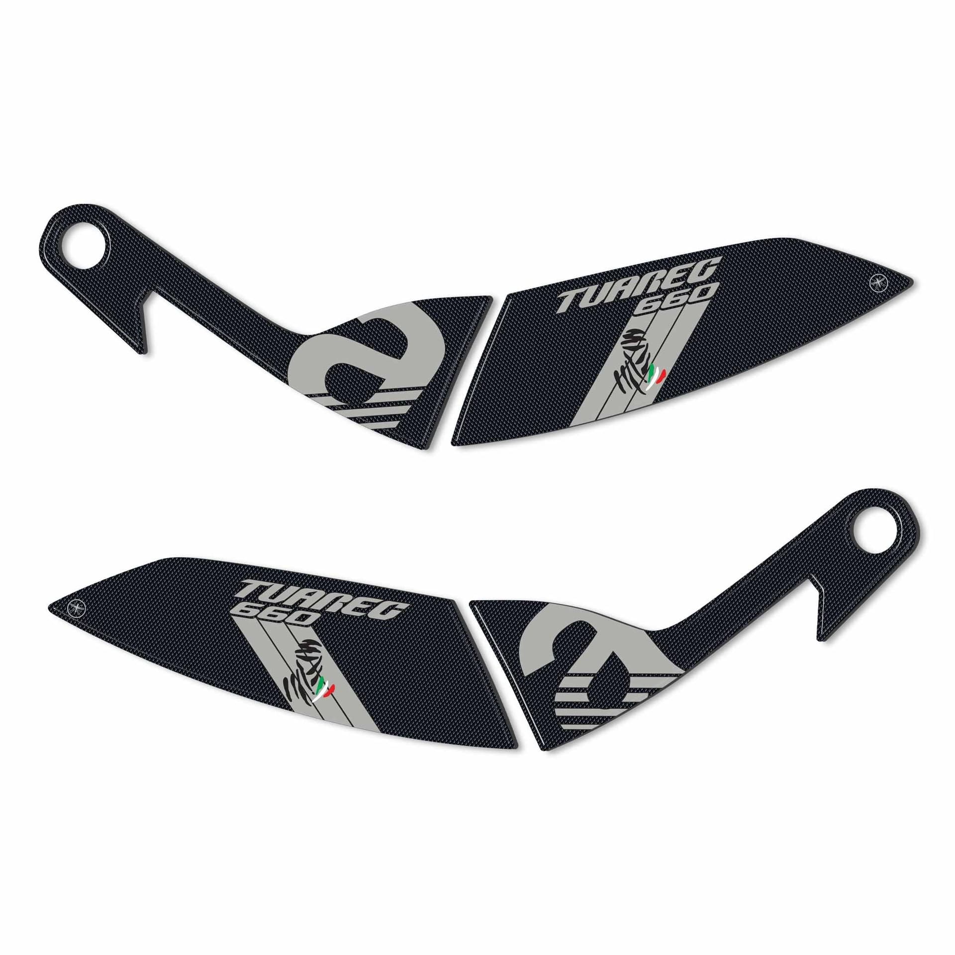 Adesivi 3D Protezioni Paramani compatibili con Aprilia Tuareg 660 2022-2023 in Decalcomanie adesivi e magneti LabelBike - Bibbiano, commercioVirtuoso.it