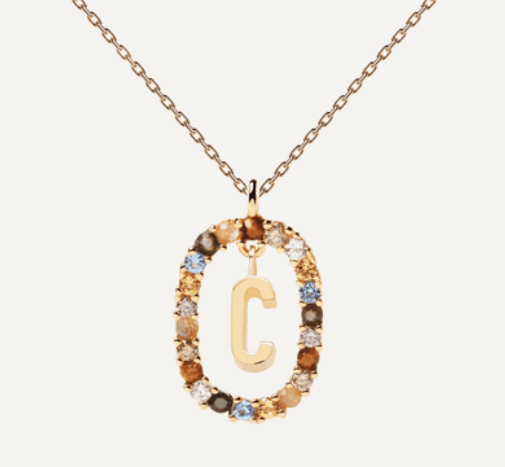 PDPaola - COLLANA CON LETTERA C in Collane Alba Gioielli - Casoria, commercioVirtuoso.it