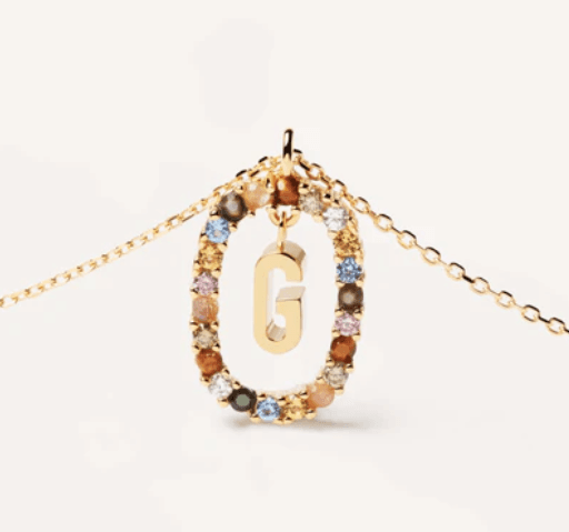 PDPaola - COLLANA CON LETTERA G in Collane Alba Gioielli - Casoria, commercioVirtuoso.it