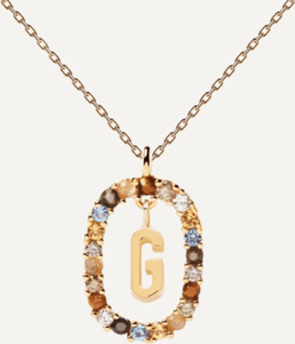 PDPaola - COLLANA CON LETTERA G in Collane Alba Gioielli - Casoria, commercioVirtuoso.it