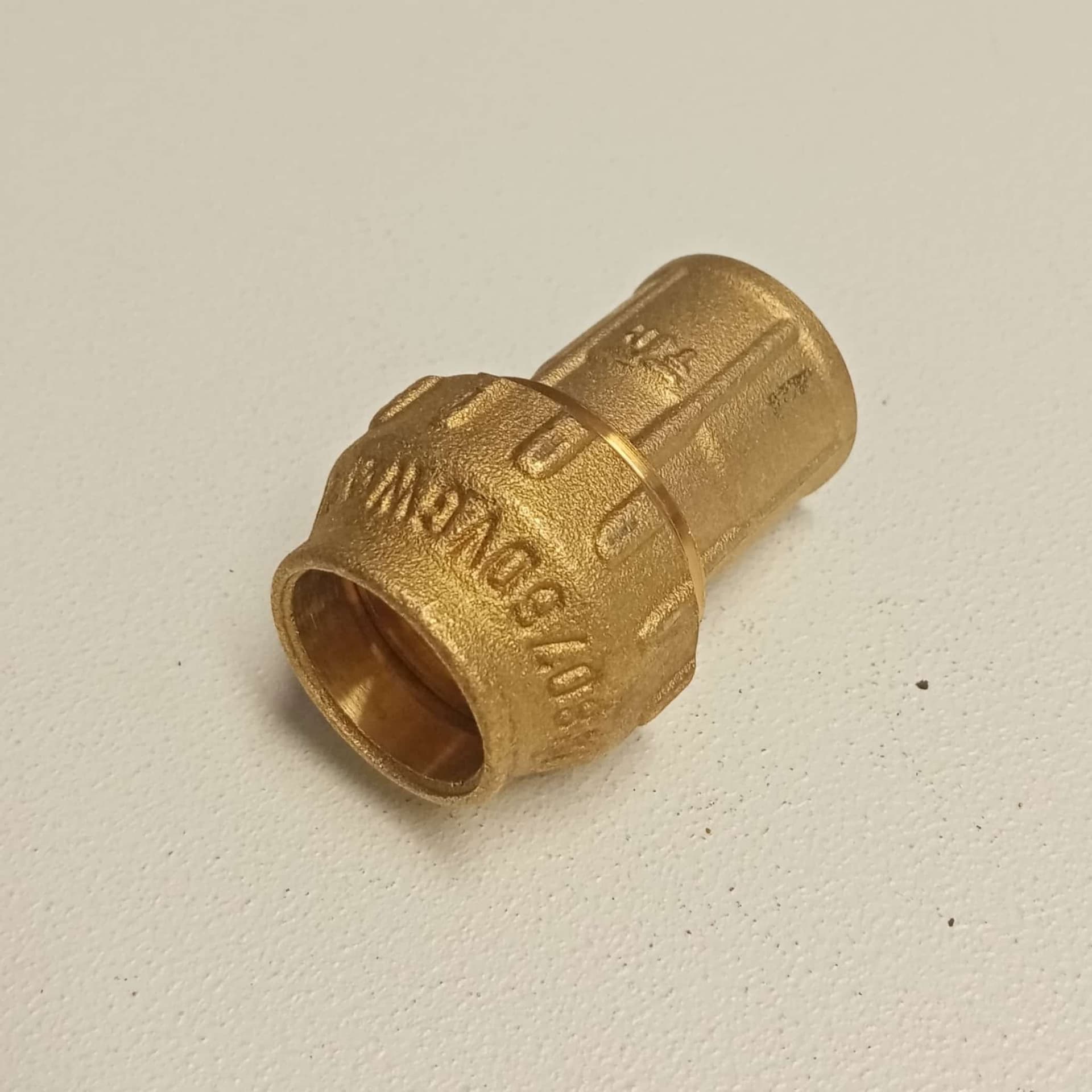 Raccordo F 32x1'' niples in ottone filettato femmina con tenuta O-ring ed ogiva in ottone in Parti e connettori Aloiserw.com - Altomonte, commercioVirtuoso.it