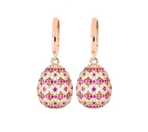 Tsars Collection - Orecchini PROFUMO ROSA