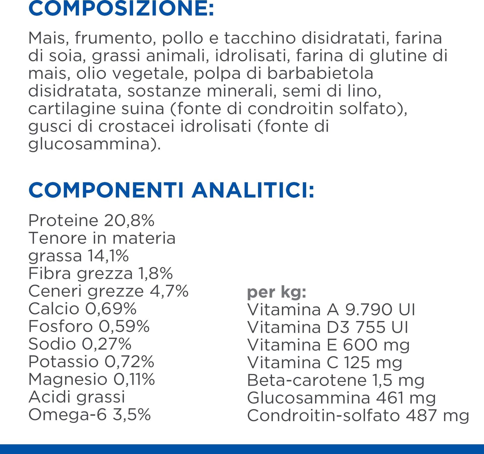 Hill's Mantenimento secco Cani Adulti Large pollo in Secco 101 Market - Poggibonsi, commercioVirtuoso.it