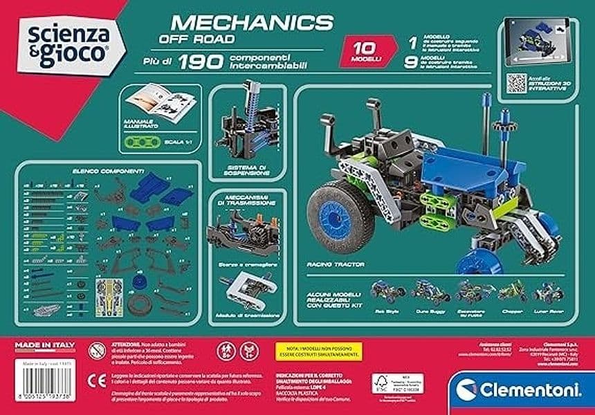 Scienza & Gioco Veicolo Off Road - 19373 - Clementoni in Kit e esperimenti di scienze Centro Bimbo - Siderno, commercioVirtuoso.it