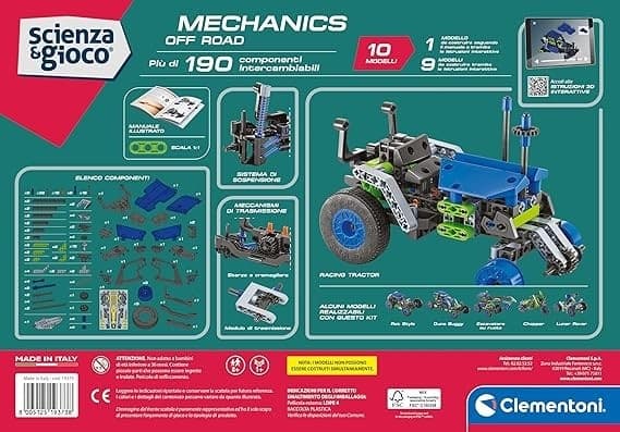 Scienza & Gioco Veicolo Off Road - 19373 - Clementoni in Kit e esperimenti di scienze Centro Bimbo - Siderno, commercioVirtuoso.it