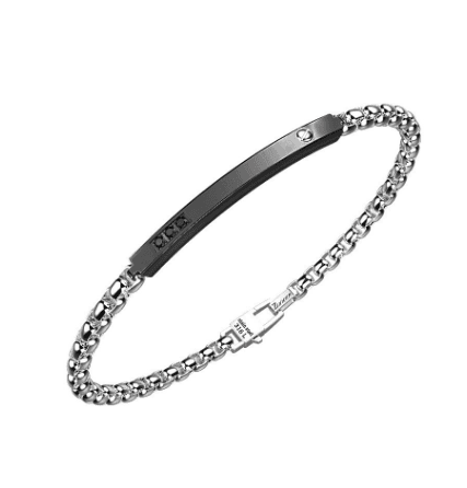 Zancan   Bracciale  in acciaio  Hiteck