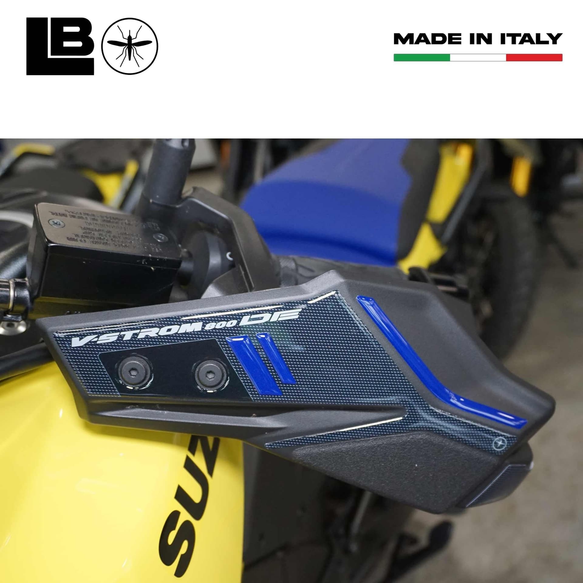 Adesivi 3D Protezioni Paramani moto compatibili con Suzuki V-Strom 800DE in Decalcomanie adesivi e magneti LabelBike - Bibbiano, commercioVirtuoso.it