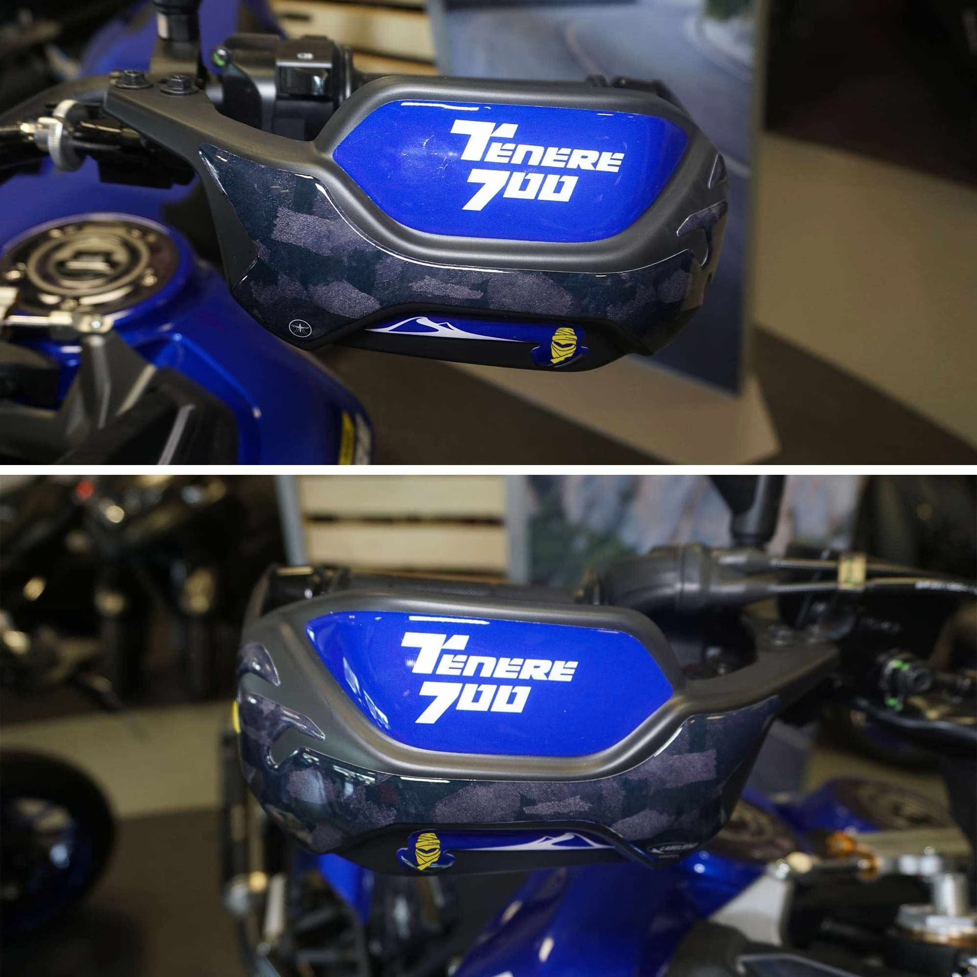 Adesivi 3D Protezioni Paramani moto compatibili con Yamaha Tenere 700 World Raid in Decalcomanie adesivi e magneti LabelBike - Bibbiano, commercioVirtuoso.it