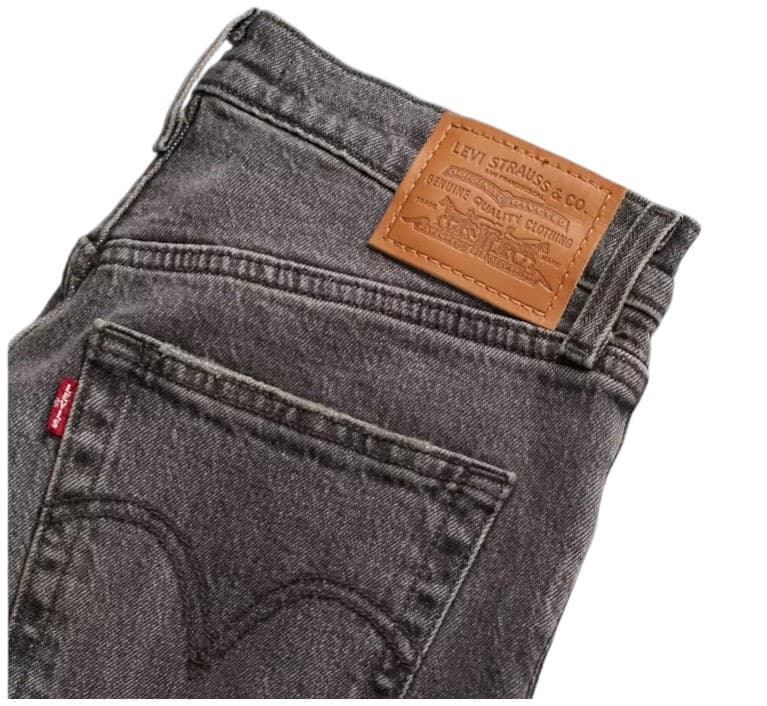 Levi's jeans nero Ribcage Straight ankle 726930132 Jeans LEVI'S