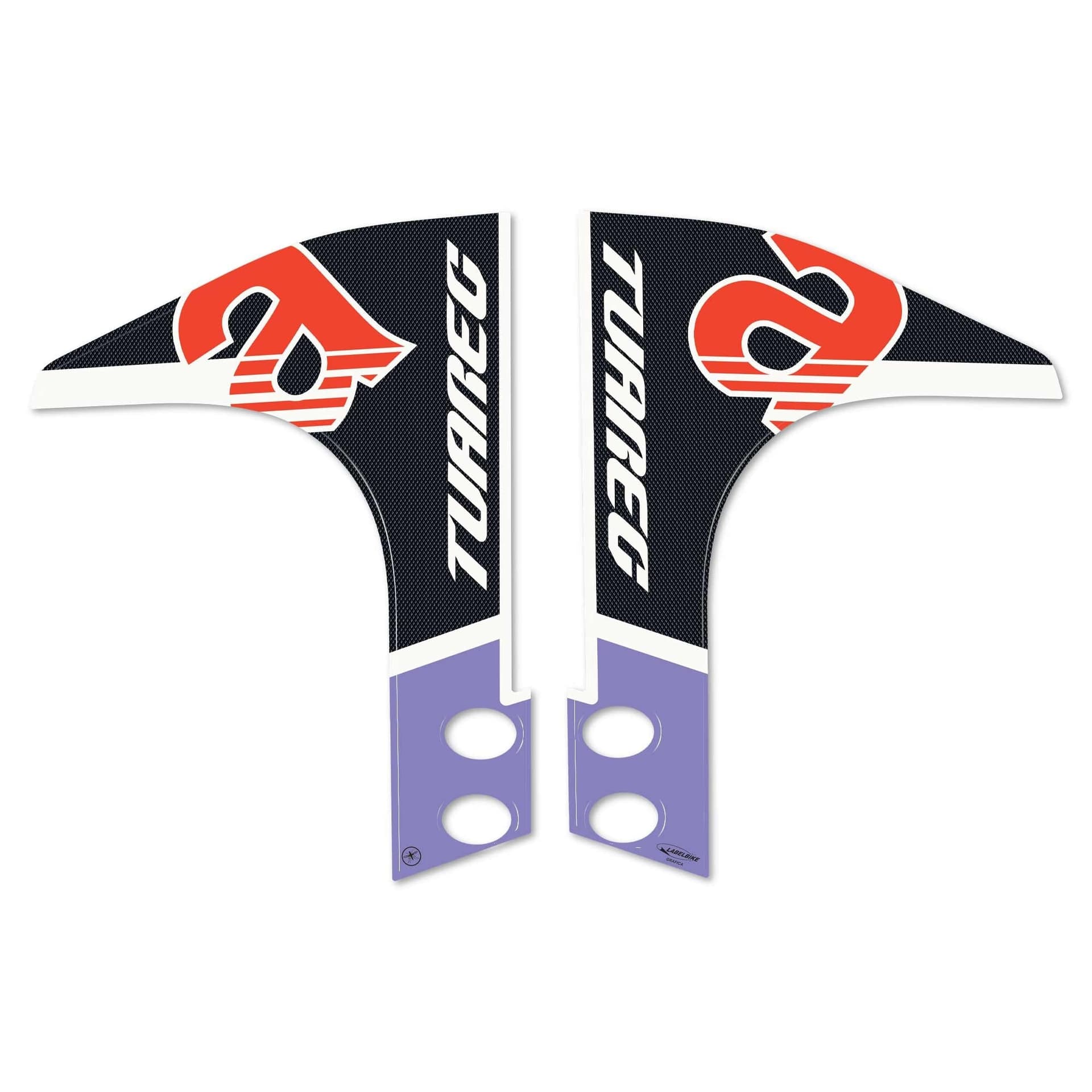 Adesivi 3D Protezioni Parasteli compatibili con Aprilia Tuareg Tagelmust 660 in Decalcomanie adesivi e magneti LabelBike - Bibbiano, commercioVirtuoso.it
