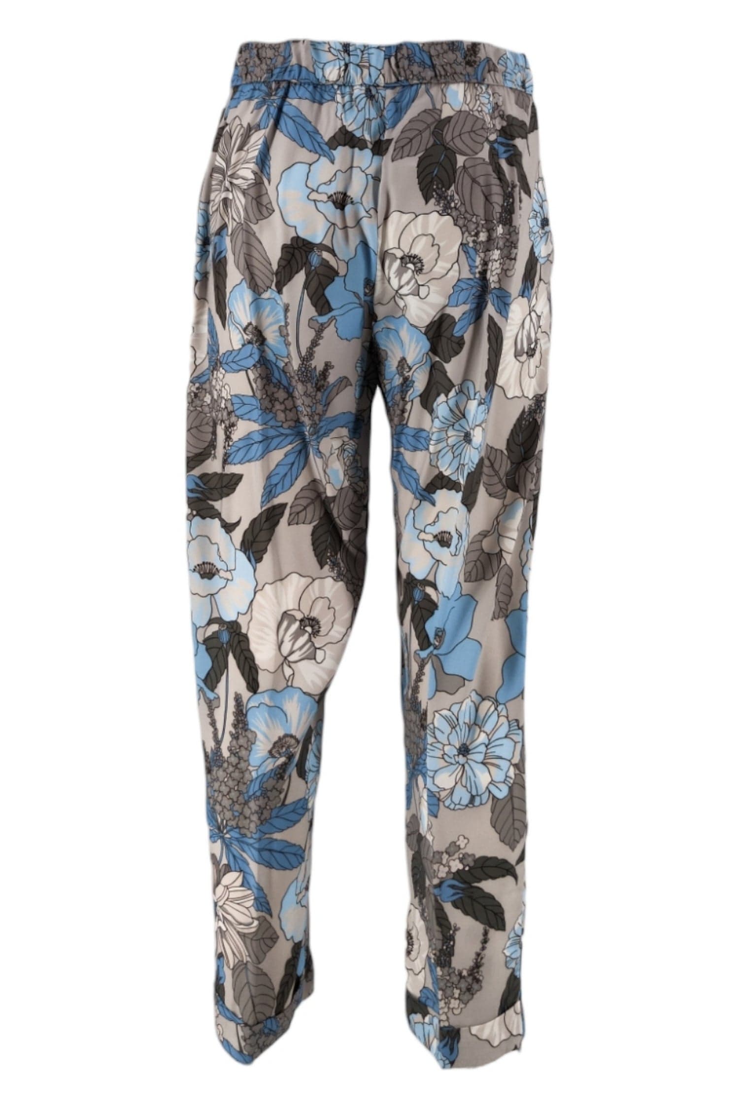 WHYCI Pantaloni Perla/grigio/turchese da donna in Pantaloni Drestige - Casamassima, commercioVirtuoso.it
