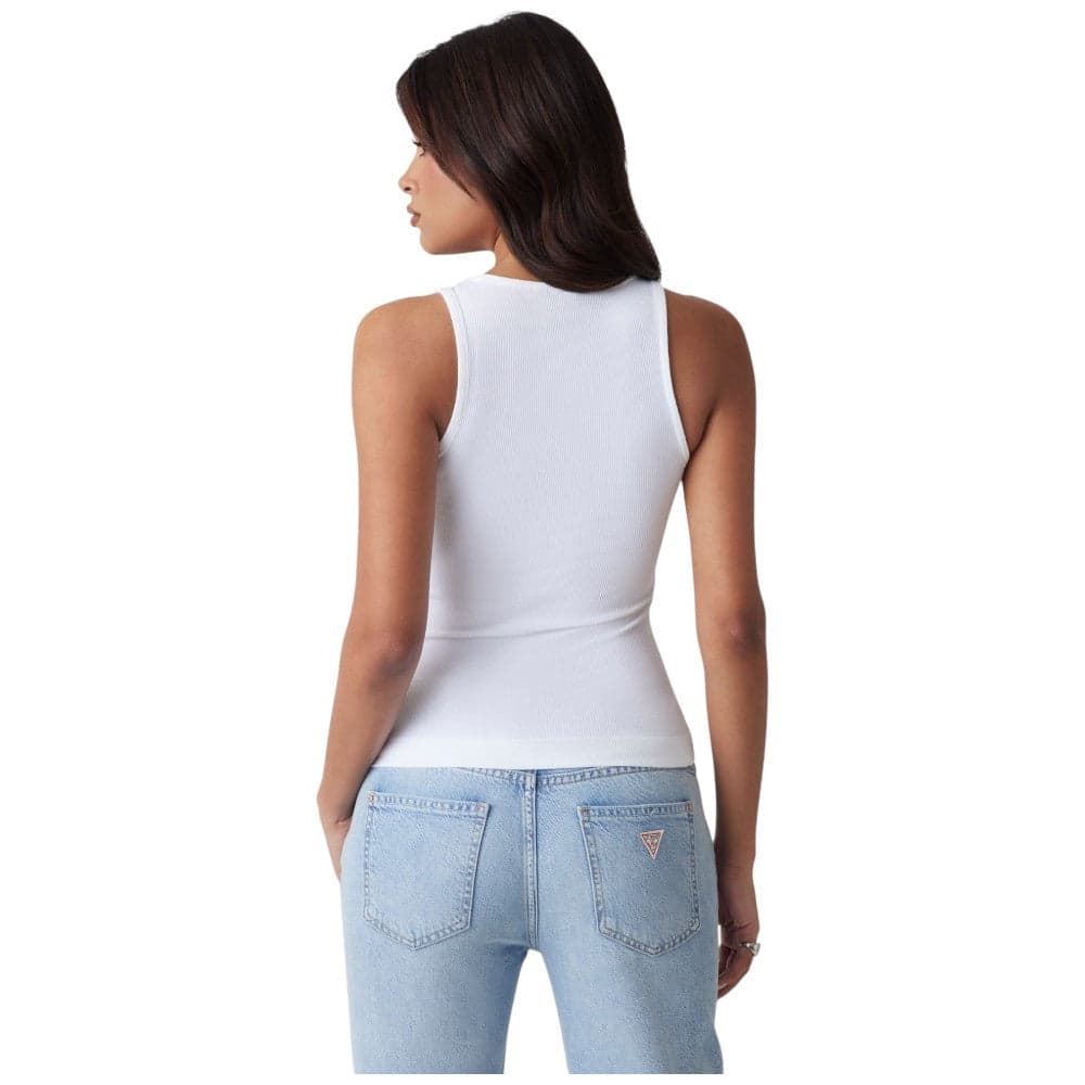 Guess canotta bianca W5GP57 KCV52 G011 Top Guess
