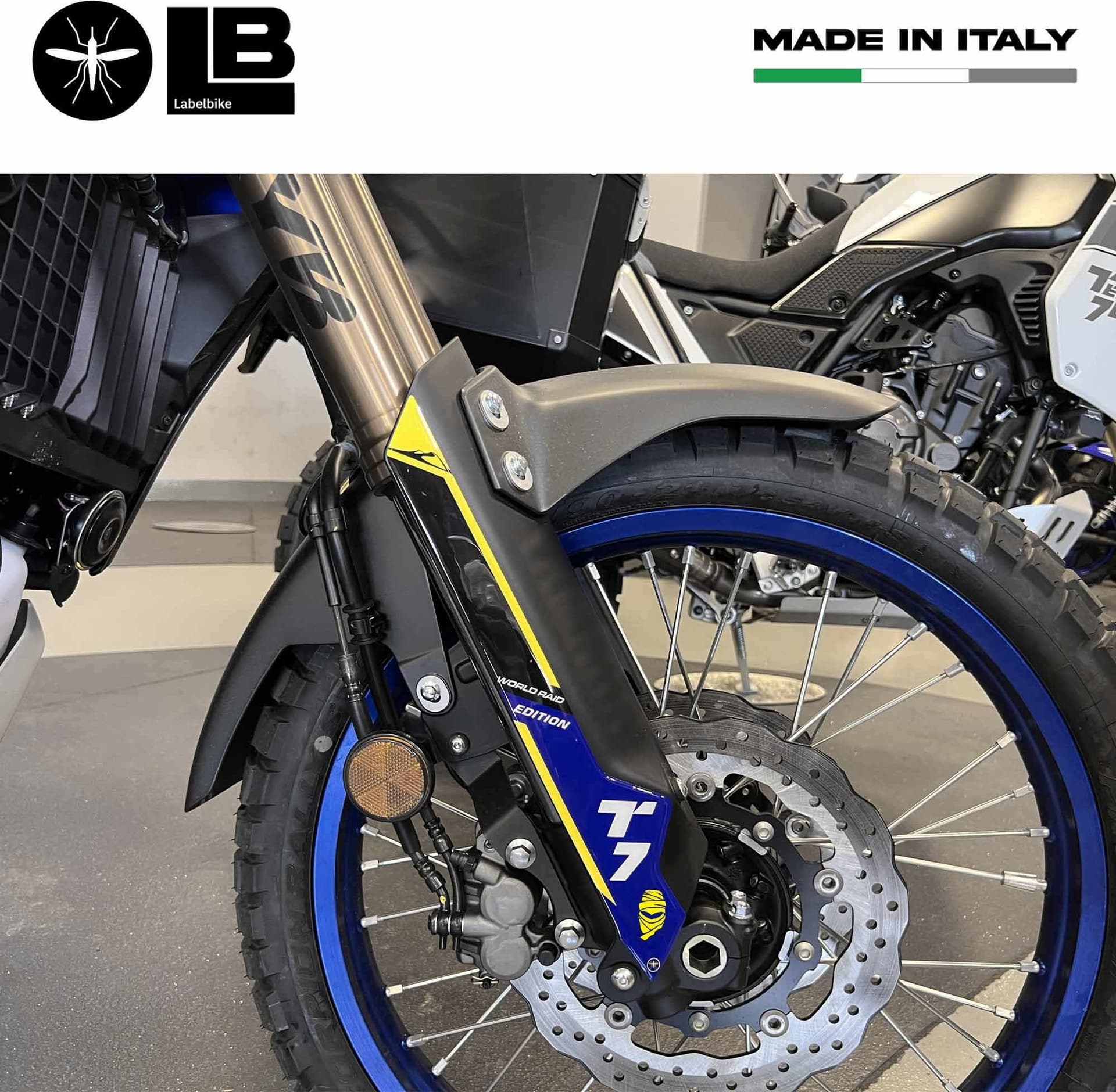 Adesivi 3D Protezioni Parasteli compatibili con Yamaha Tenere 700 World Raid in Decalcomanie adesivi e magneti LabelBike - Bibbiano, commercioVirtuoso.it
