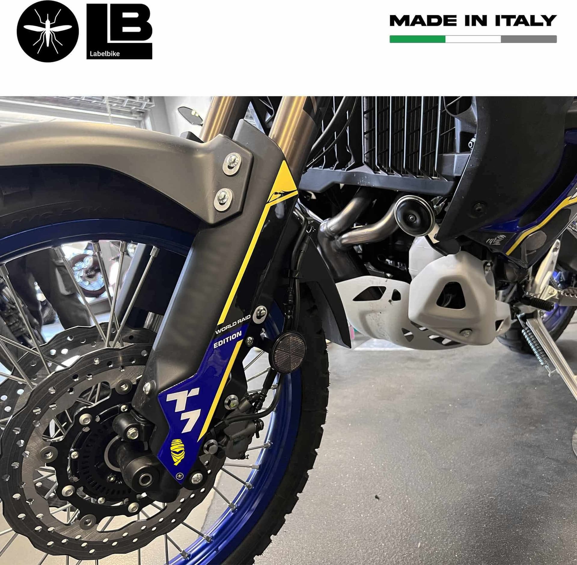 Adesivi 3D Protezioni Parasteli compatibili con Yamaha Tenere 700 World Raid in Decalcomanie adesivi e magneti LabelBike - Bibbiano, commercioVirtuoso.it