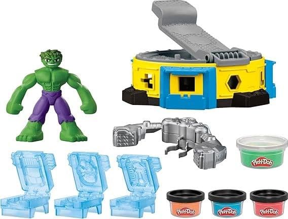 Play-Doh Marvel, Set da Gioco distruggi e schiaccia di Hulk in Argilla e pasta modellabile Centro Bimbo - Siderno, commercioVirtuoso.it