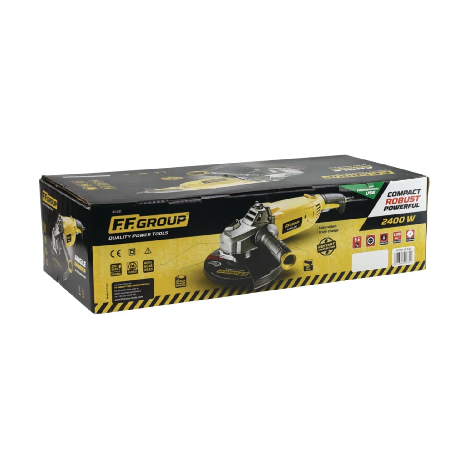 FF Group AG230/2400S Pro da 2400W smerigliatrice angolare  - uso semi professionale in Smerigliatrici angolari Aloiserw.com - Altomonte, commercioVirtuoso.it