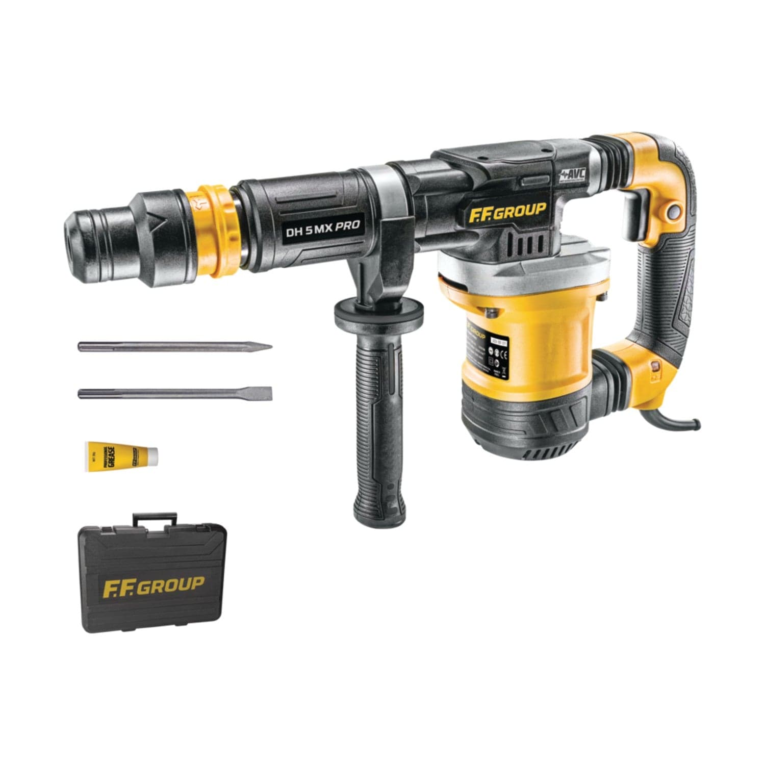FF Group DH 5MX PRO da 1200W martello demolitore - uso professionale in Trapani a percussione Aloiserw.com - Altomonte, commercioVirtuoso.it