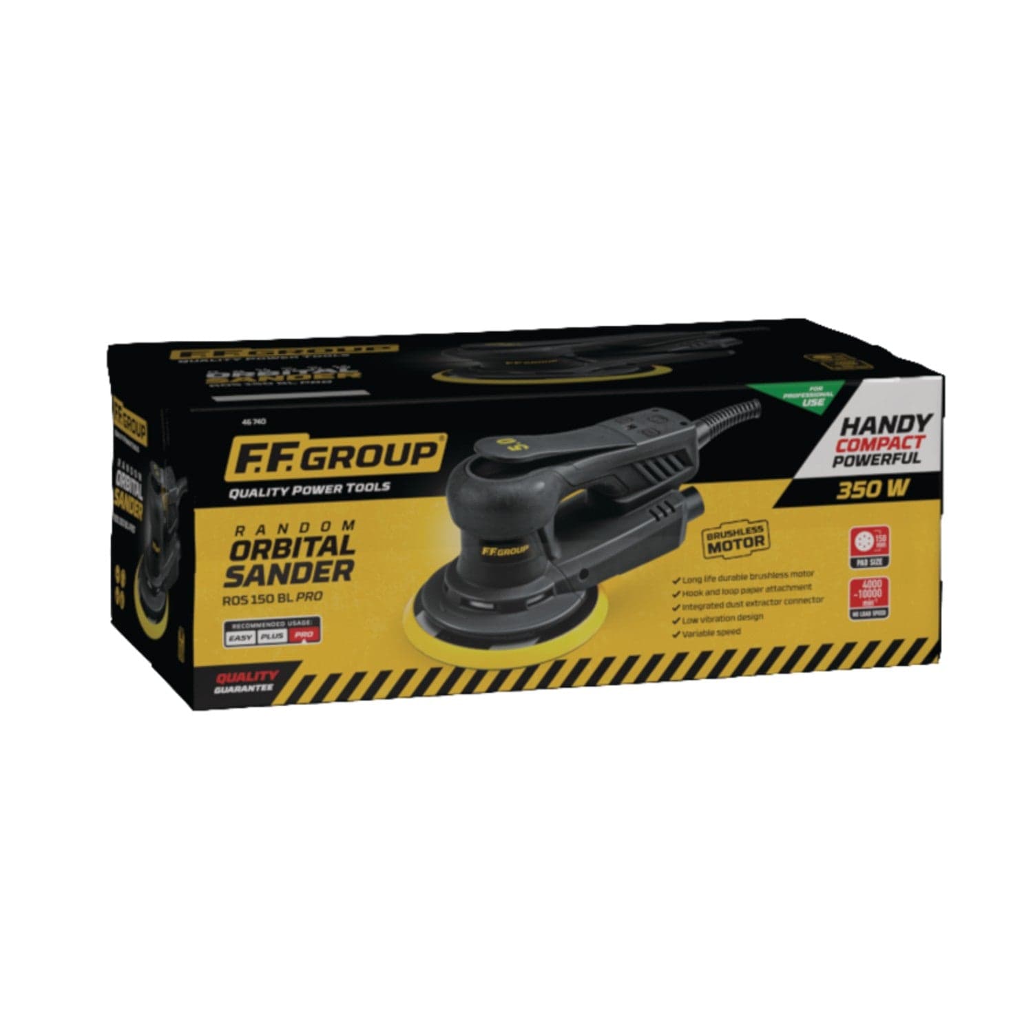 FF Group ROS 150 BL Pro da 350W levigatrice rotorbitale in Levigatrici rotoorbitali Aloiserw.com - Altomonte, commercioVirtuoso.it