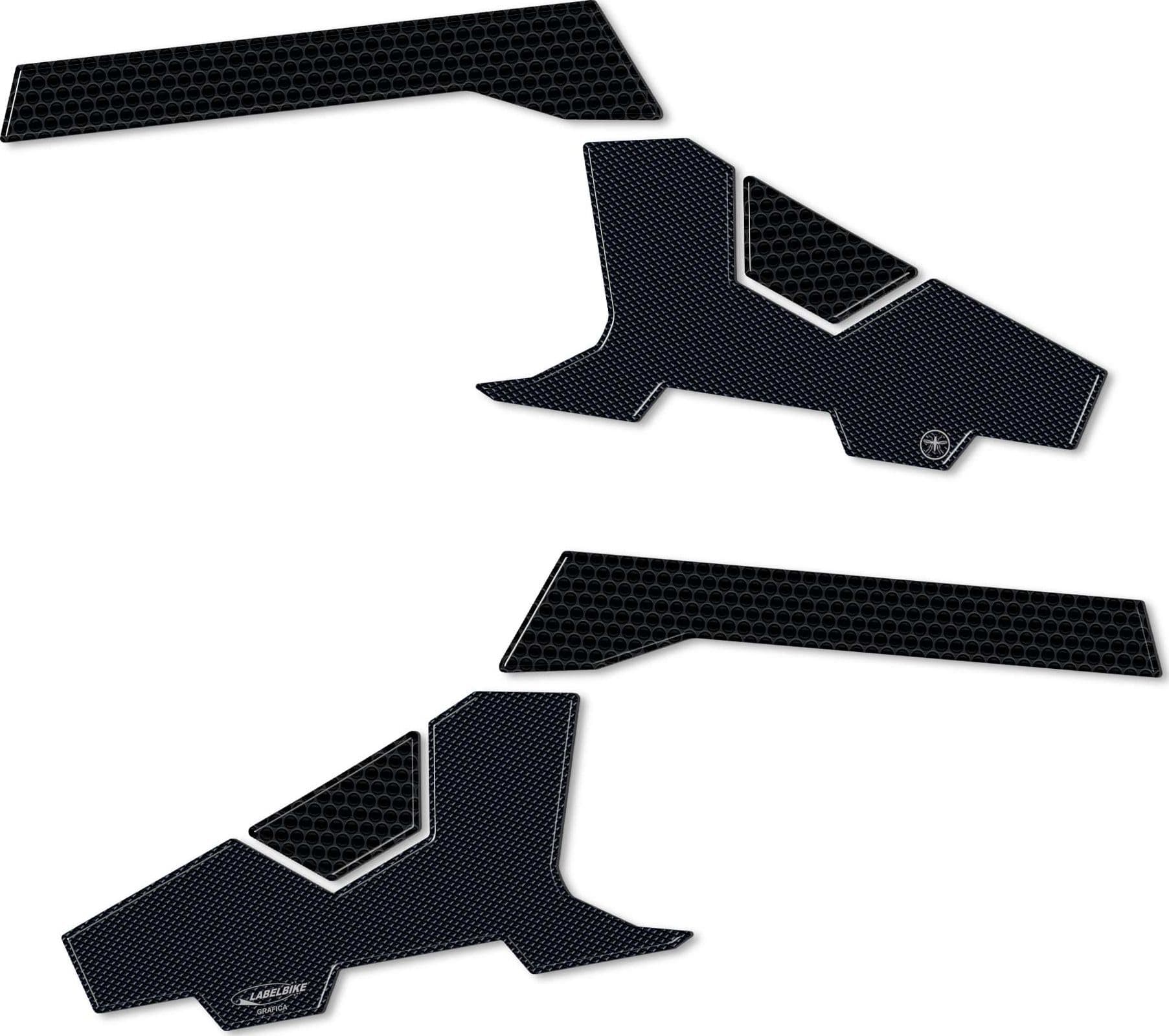 Adesivi 3D Protezioni pedane poggiapiedi compatibili con Honda ADV350 2022-2023 in Decalcomanie adesivi e magneti LabelBike - Bibbiano, commercioVirtuoso.it
